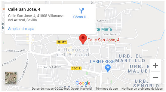 Google Maps Grupo Hábitat Villanueva del Ariscal